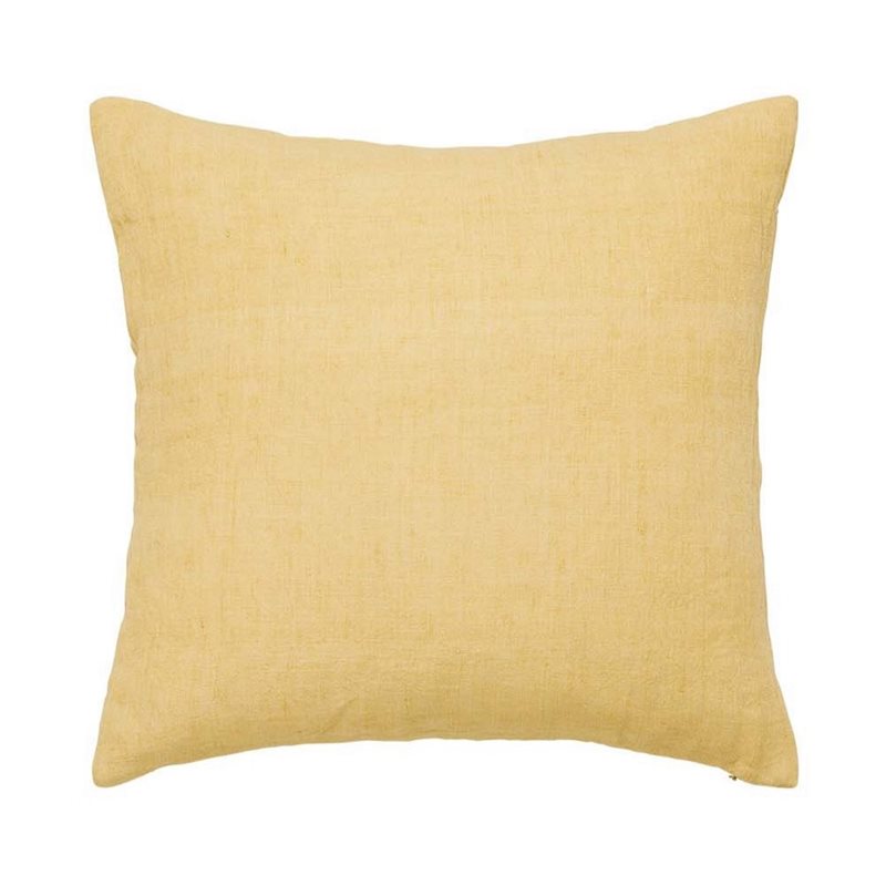Linen Cushion - Vintage Yellow