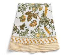 Tablecloth - Floral - Ochre