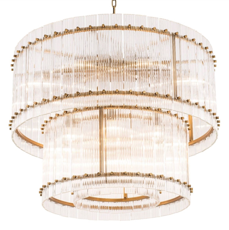 CHANDELIER RUBY L