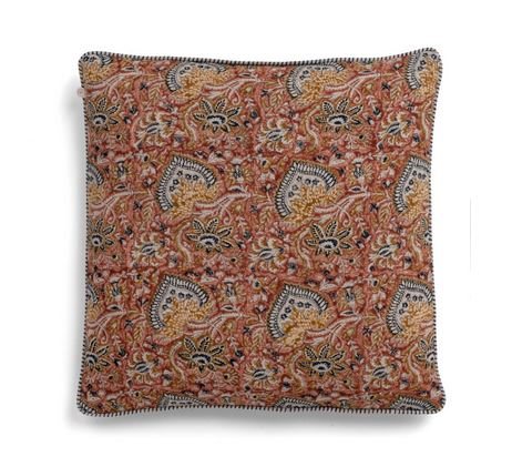 Linen Cushion Oriental - Mustard - 50x50cm