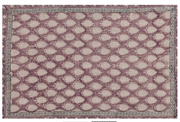 Linen Placemats - Cypress - Rose