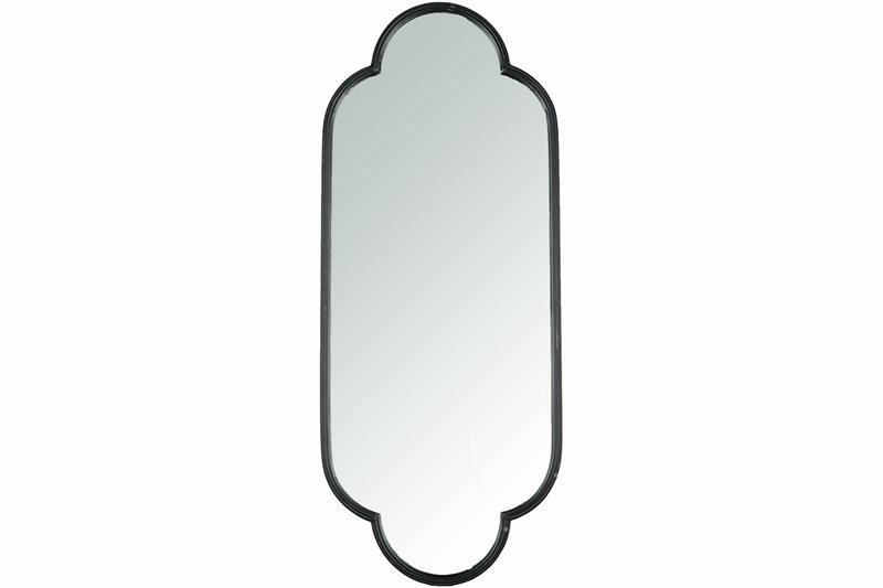 Spegel/Avlång Svart