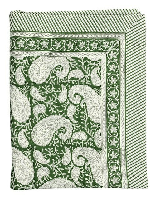 Tablecloth - Big Paisley® - Forest Green 