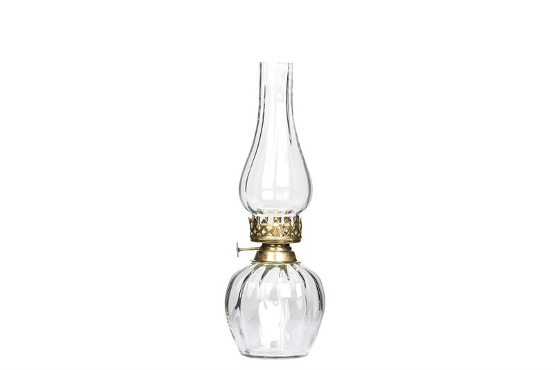Lampa/Värmeljus Klar/Guld
