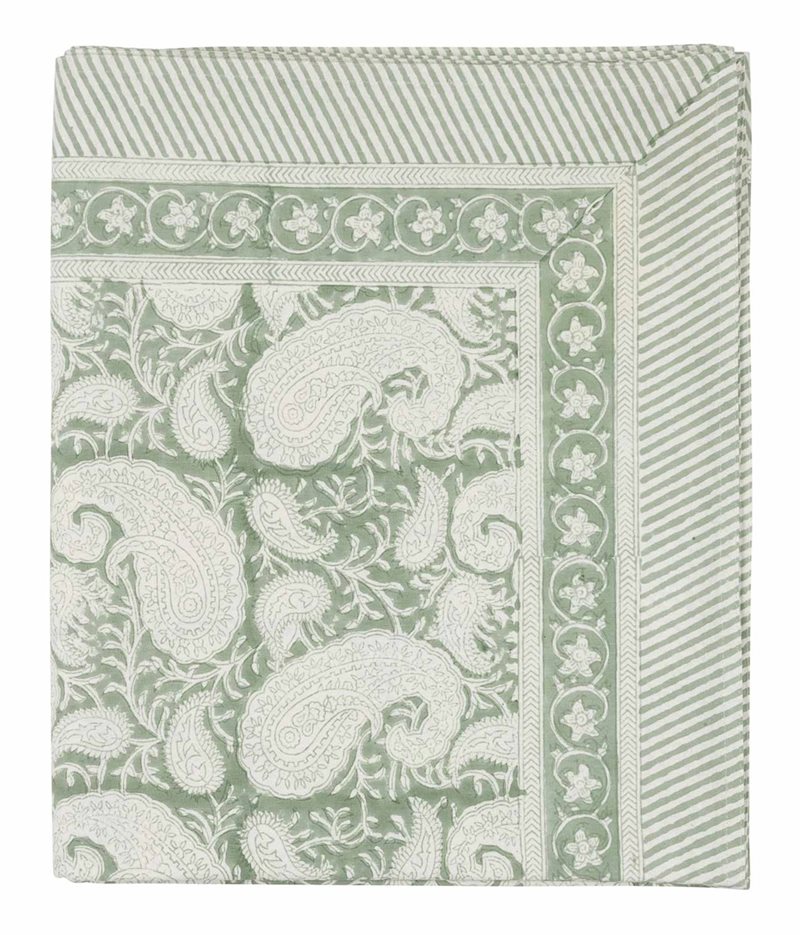 Tablecloth - Big Paisley® - Sea Foam
