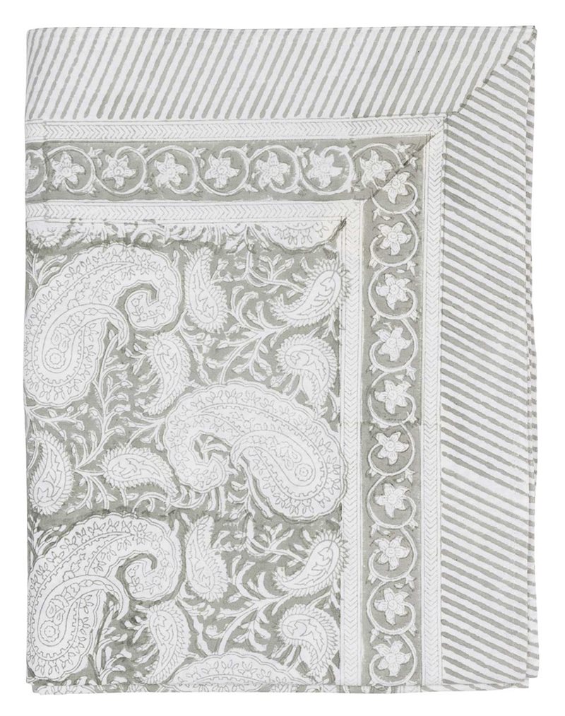  Tablecloth - Big Paisley® - Light Grey