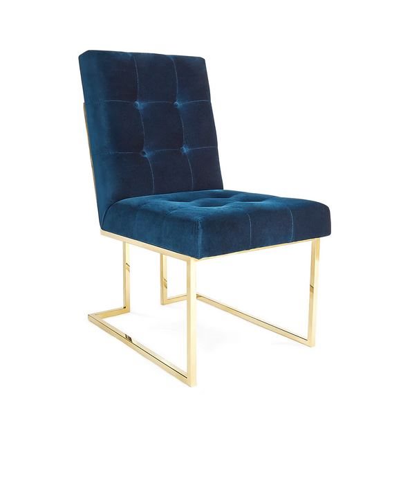 Goldfinger Dining Chair in Rialto Navy
