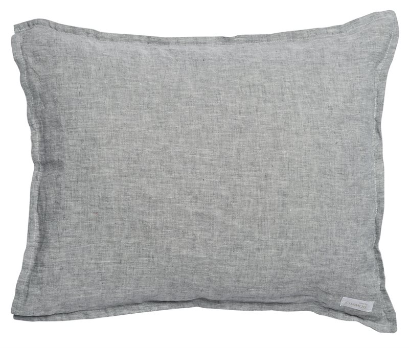 Linen Pilllowcase - Chambray - Grey
