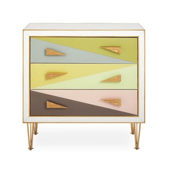 Harlequin Three-Drawer Chest