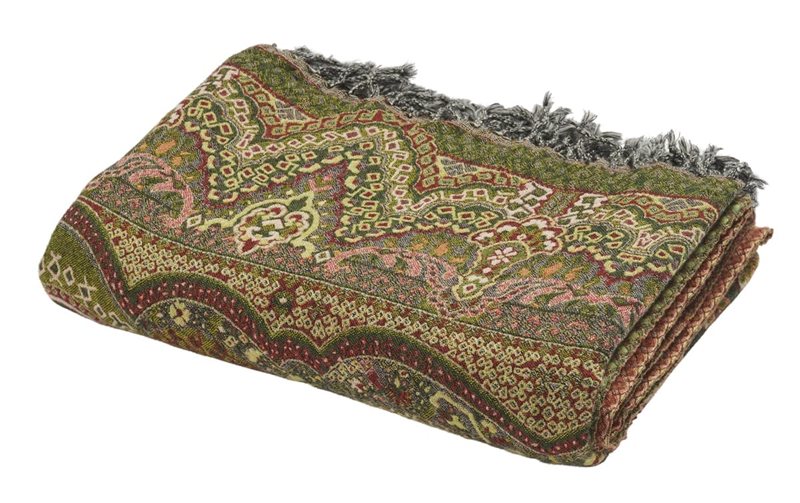 Wool Blanket - Paisley 