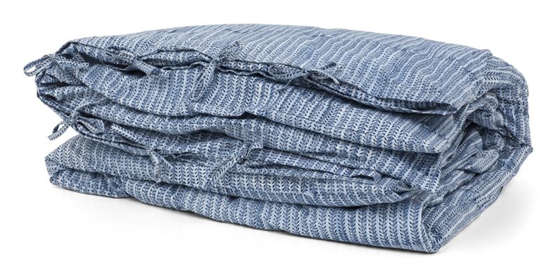 Duvet Cover - Leaf - Navy Blue