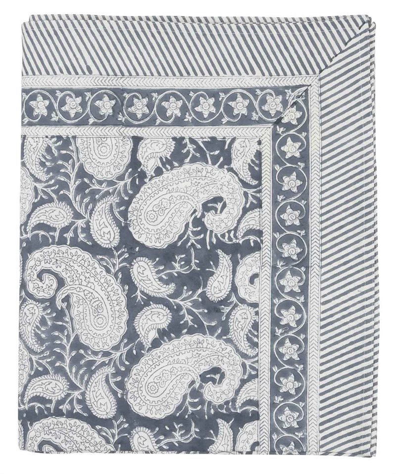 Tablecloth - Big Paisley® - Sea Blue 