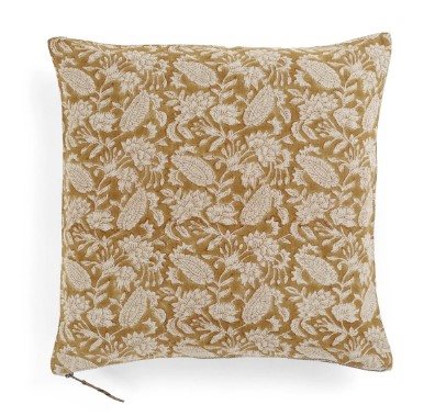 Linen Cushion Jodhpur Ochre