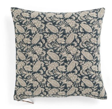 Linen Cushion Jodhpur Denim Blue