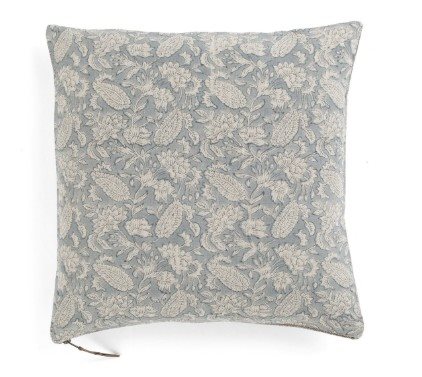 Linen Cushion - Jodhpur - Dusty Blue