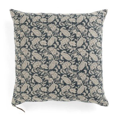 Linen Cushion Jodhpur Denim Blue stor