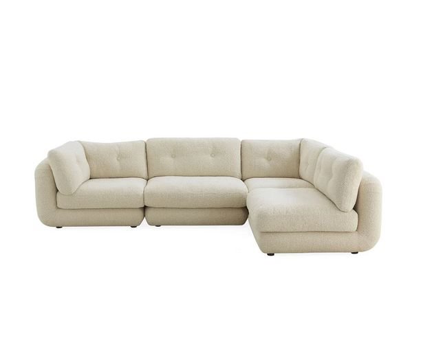 Pompidou Modular Four-Piece Sectional