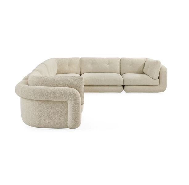 Pompidou Modular Six-Piece Sectional