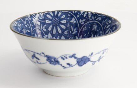 Blue and white bowl