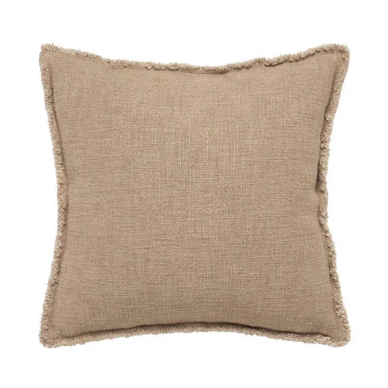 Avea Linen Cushion - Alpaca