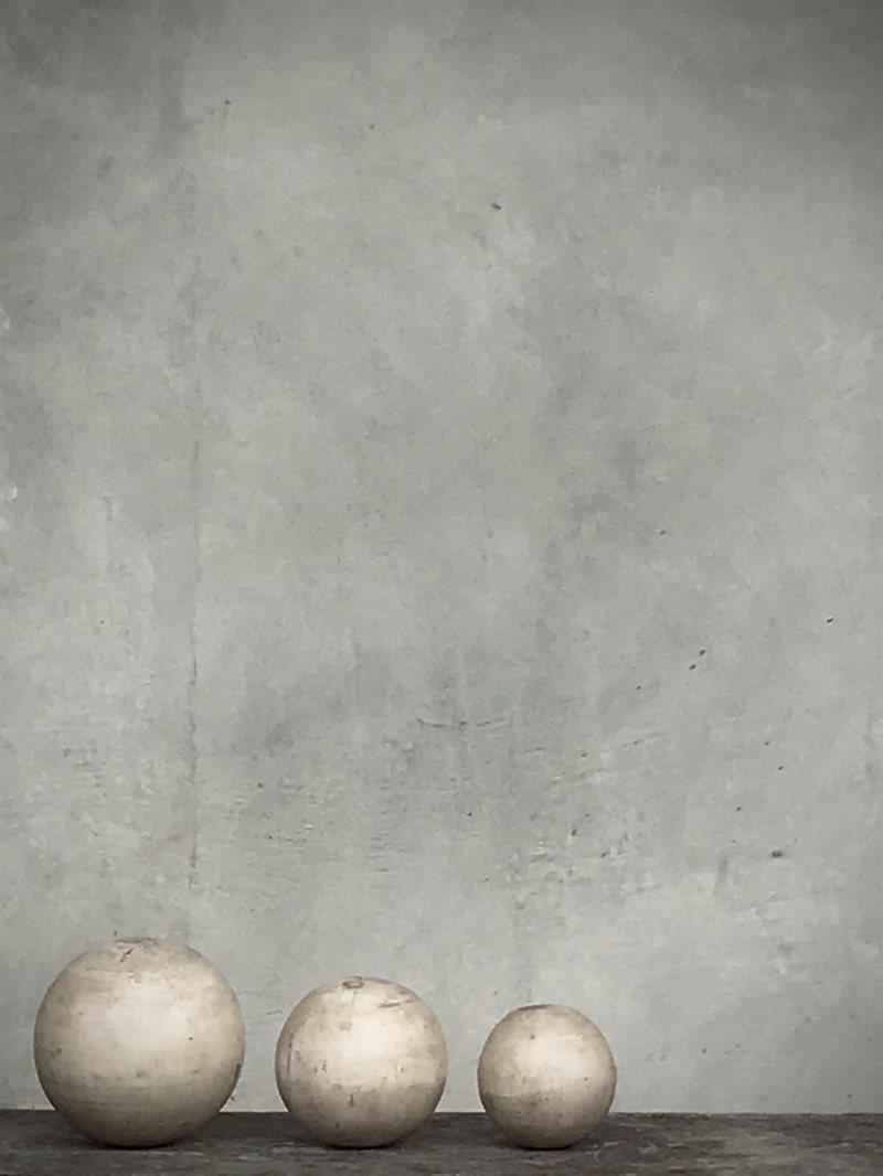 EARTH, wooden plain balls