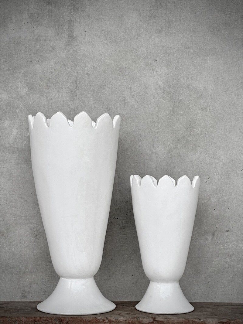 PIALA vase white