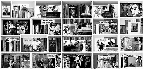 Music books, part II, Black & White