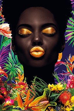 Flower face