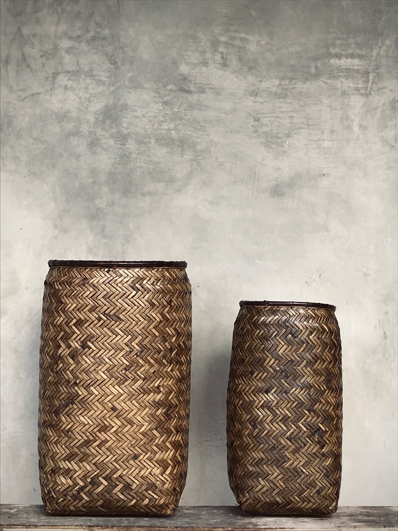 JULIA, rattan baskets set 2