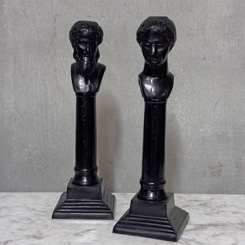 Ljusstake herre svart