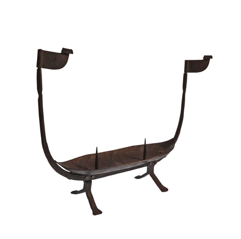 Vikingaskepp med ljusstake