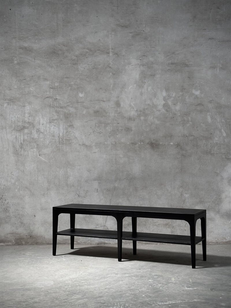NORMA low console table - bench, black