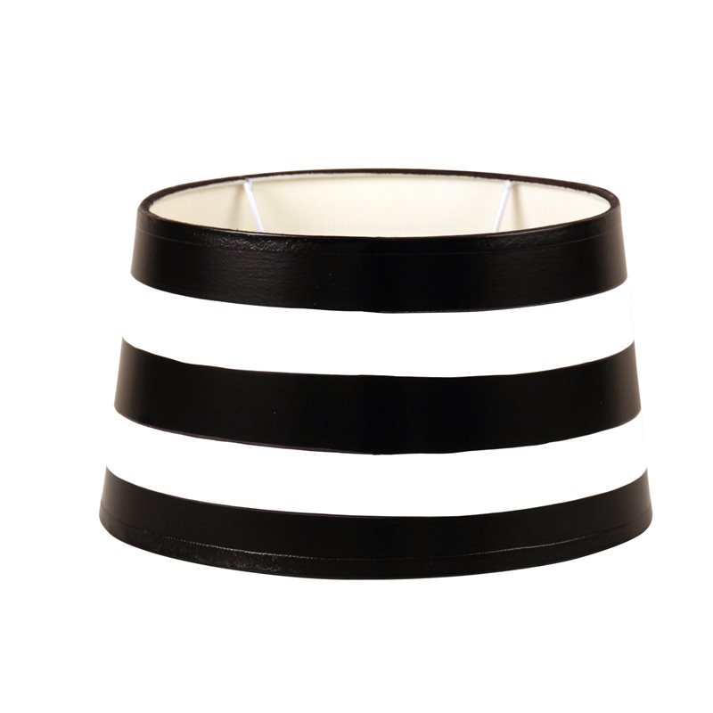 SHADE, OVAL, BLACK/WHITE