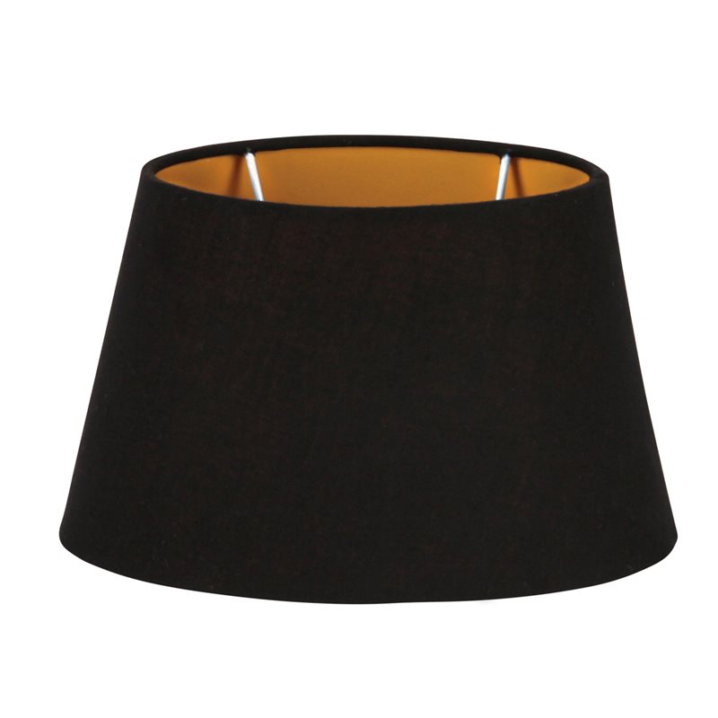 SHADE, THIN OVAL, BLACK COTTON