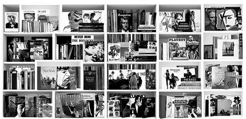 Music books, part II, Black & White