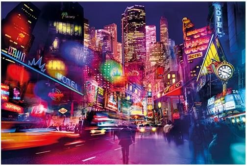 City lights, Big Apple