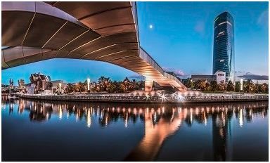 Bilbao skyline