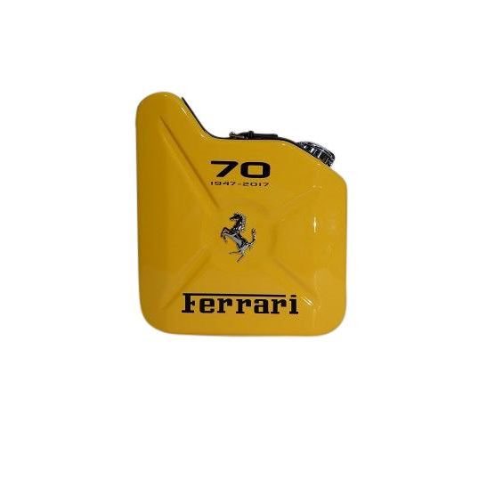 Jerrycan Ferrari Yellow Metal sign