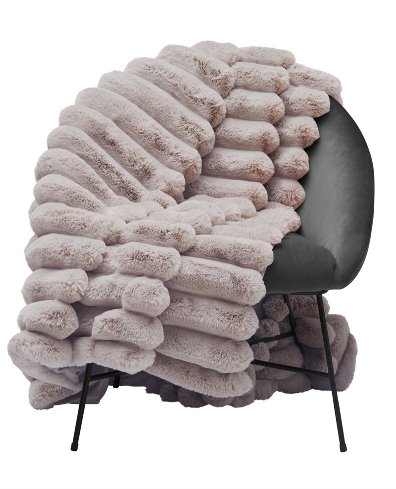 Liny blankett L taupe