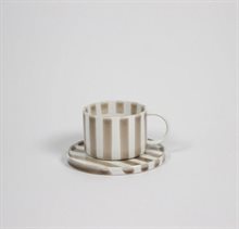 Monica kopp med fat beige