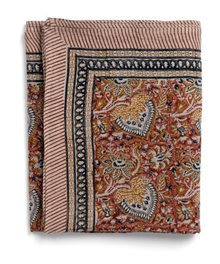  Linen Tablecloth - Oriental - Mustard