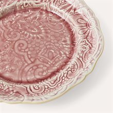 Assiette, old rose