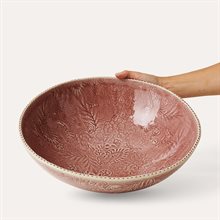 Large bowl, old rose