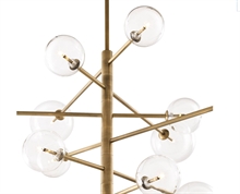 Chandelier Argento L