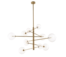 Chandelier Argento L