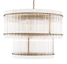 CHANDELIER RUBY L