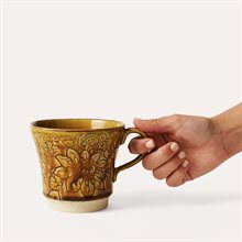 Tea mug, pineapple