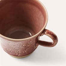 Tea mug, old rose 