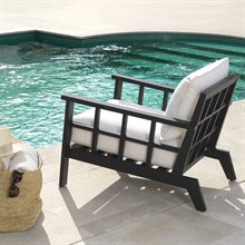 CHAIR CAP-FERRAT BLACK FINISH