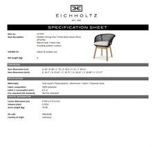 Outdoor Dining Chair Trinity